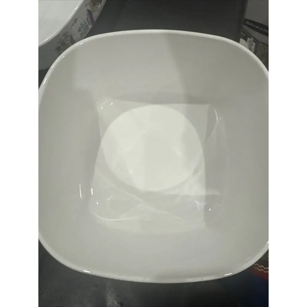 Lot 2 Vintage Corning Ware Le Romarin A-10-B Dish & 3 Quart Casserole Glass Lid